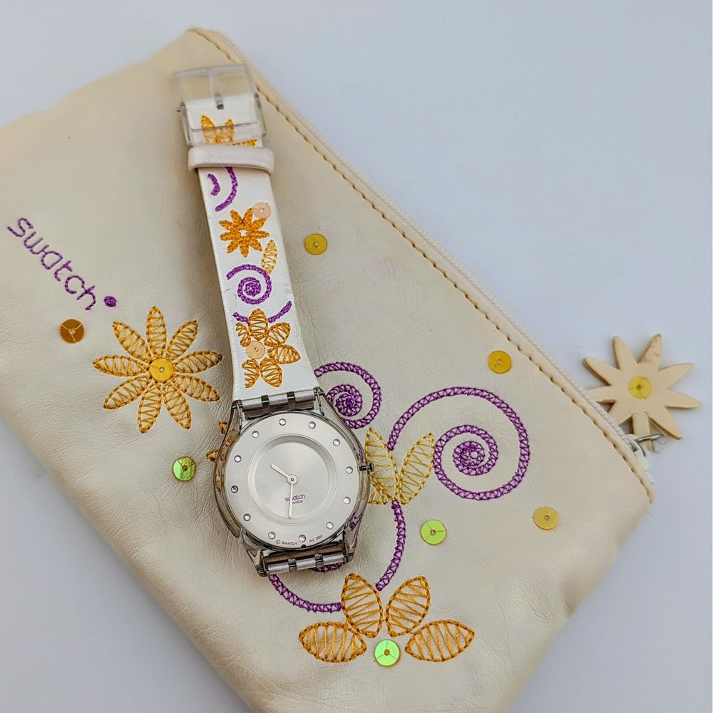 2007 Swatch Skin Madre Mia Special Mother's Day Release Watch Original Pouch